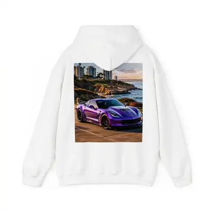 Purple Chevrolet Corvette Z06 Coastal Sunset