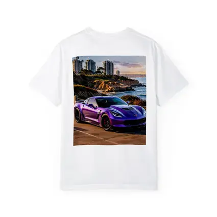 Purple Chevrolet Corvette Z06 Coastal Sunset