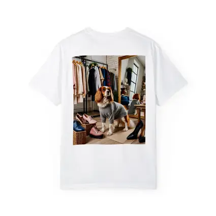 Cavalier King Charles Spaniel Fashion Boutique Scene
