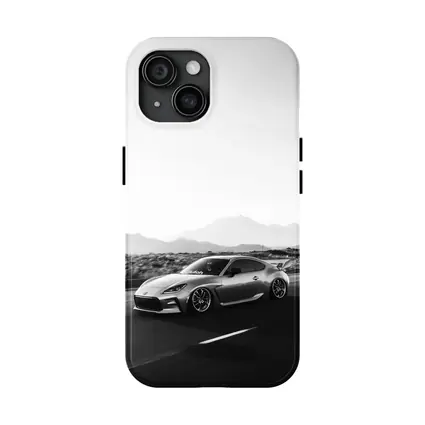 Toyota GR86 Black White Mountain Road Drive