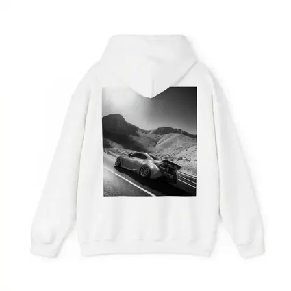 Subaru BRZ Black White Desert Mountain Road