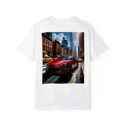 Subaru BRZ Red Sports Car New York City