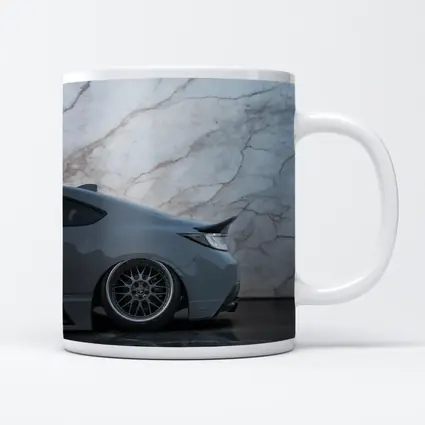Subaru BRZ Gray Stance Marble Background