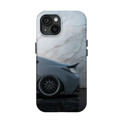 Subaru BRZ Gray Stance Marble Background