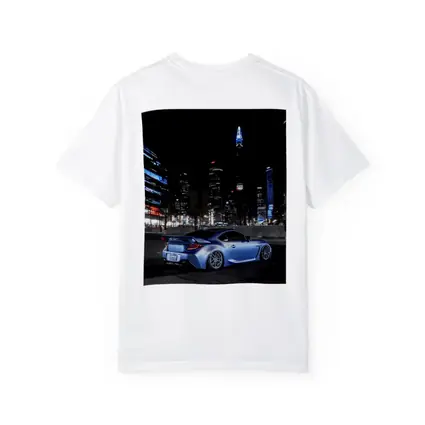 Subaru BRZ Night City Skyline Blue