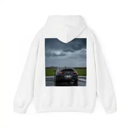 Subaru BRZ Black Wet Road Stormy Sky