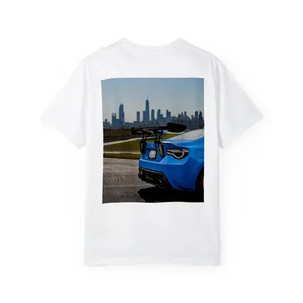 Subaru BRZ Blue City Skyline Track