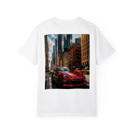 Subaru BRZ Red Sports Car New York City