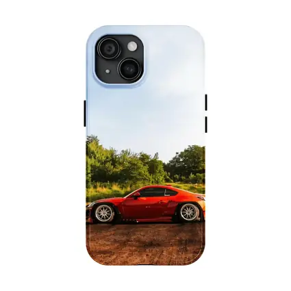 Subaru BRZ Red Wide Body Country Road