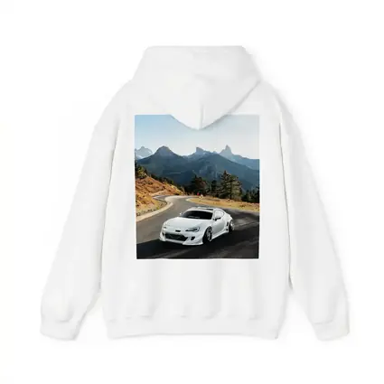 Toyota GT86 White Widebody Mountain Road