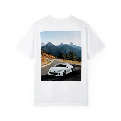 Toyota GT86 White Widebody Mountain Road