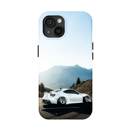 Subaru BRZ White Coupe Mountain Road