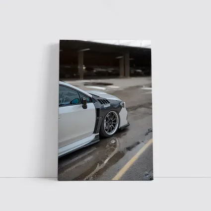 Subaru BRZ Wide Body Wet Parking Lot