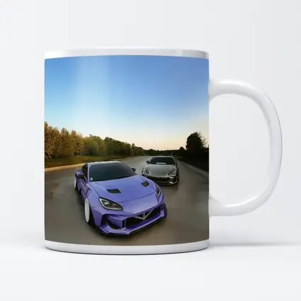 Widebody Subaru BRZ Purple Street Duo
