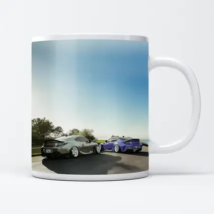Subaru BRZ Stance Build Coastal Road Shot