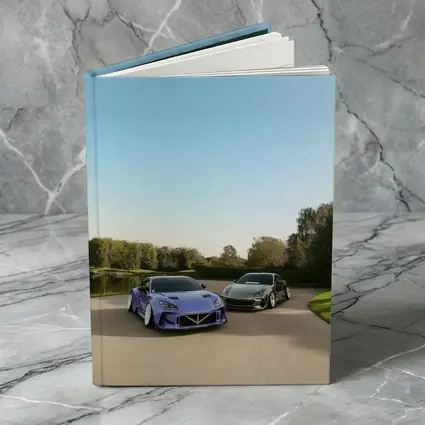 Subaru BRZ Purple Wide Body Stance Outdoors