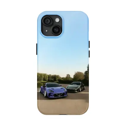 Subaru BRZ Purple Wide Body Stance Outdoors