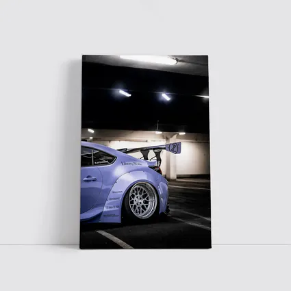 Subaru BRZ Liberty Walk Wide Body Purple