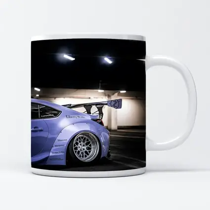 Subaru BRZ Liberty Walk Wide Body Purple