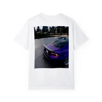 Subaru BRZ Purple Stance City Night