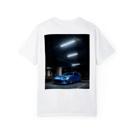 Subaru BRZ Blue Stance Underground Parking Garage