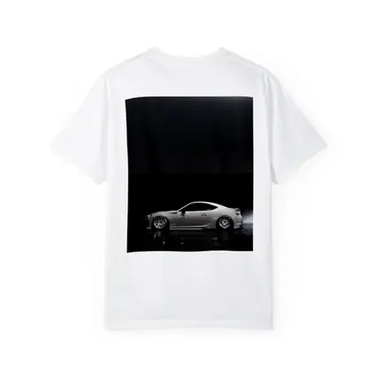 Subaru BRZ White Slammed Dark Studio