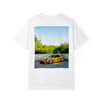 Yellow Subaru BRZ Widebody Parking Lot