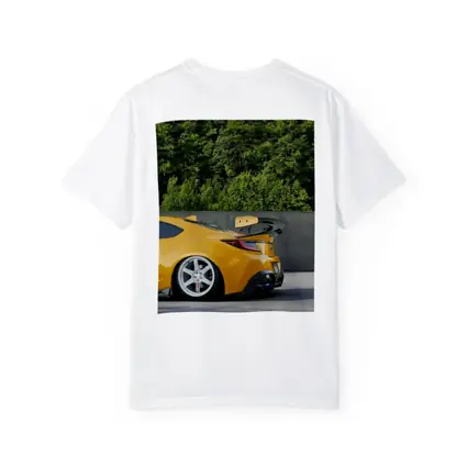 Yellow Subaru BRZ Wide Body Parking Lot