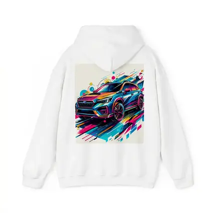 Subaru Crosstrek Colorful Abstract Art Style