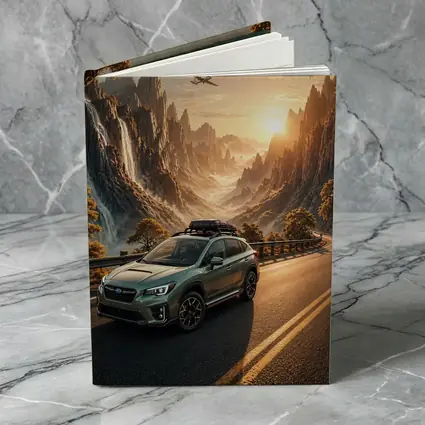Subaru Crosstrek XV Mountain Road Sunset Drive