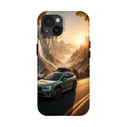Subaru Crosstrek XV Mountain Road Sunset Drive