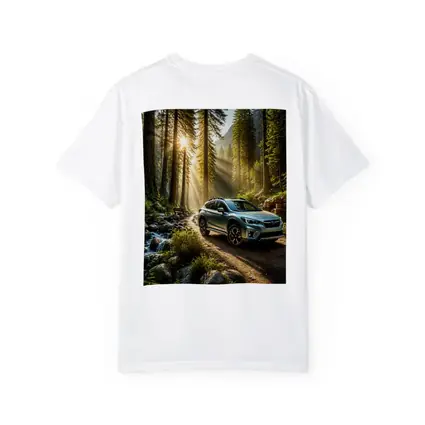 Subaru Crosstrek on Forest Mountain Trail