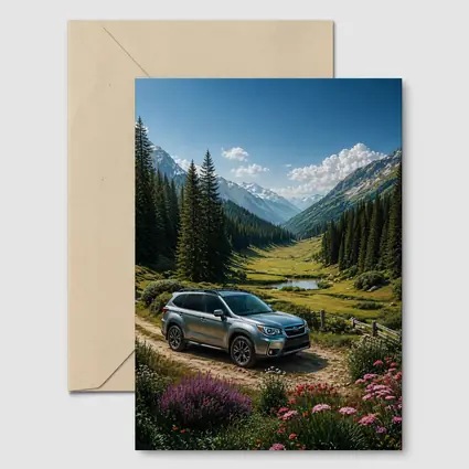 Subaru Forester SUV Mountain Valley Trail