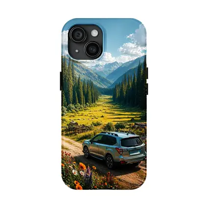 Subaru Forester Mountain Valley Dirt Road
