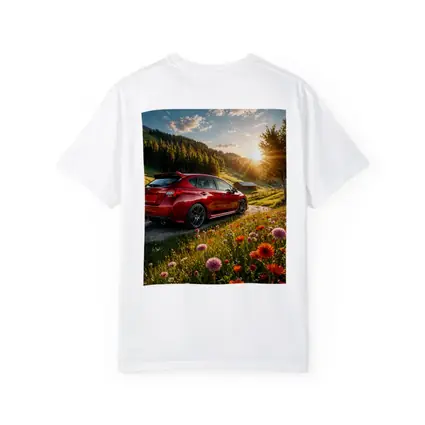 Subaru Impreza WRX Red Sunny Meadow