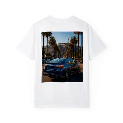 Subaru Legacy Sedan Hollywood Los Angeles Street