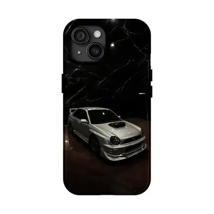 Subaru Impreza WRX Silver Dark Marble Showroom