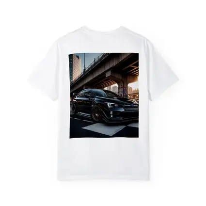 Subaru WRX STI Black Urban City Streets