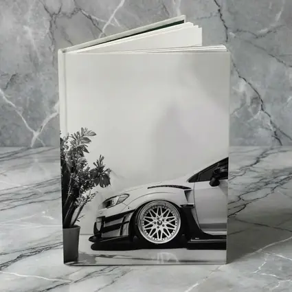 Subaru WRX STI Wide Body Black White