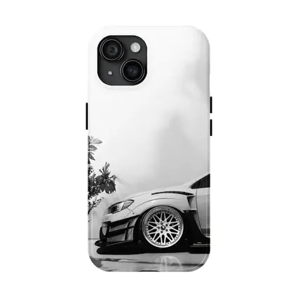 Subaru WRX STI Wide Body Black White