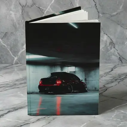 Subaru WRX Sedan Dark Underground Parking Garage