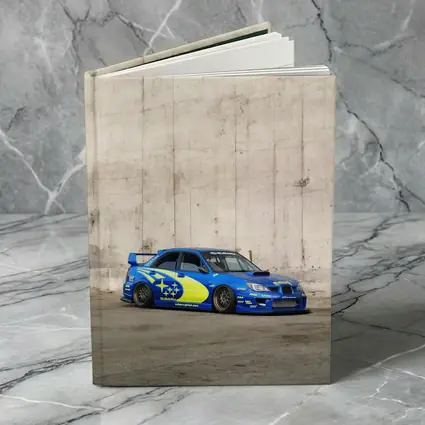 Subaru Impreza WRX Rally Livery Concrete Wall