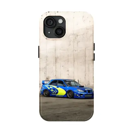 Subaru Impreza WRX Rally Livery Concrete Wall