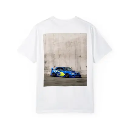 Subaru Impreza WRX Rally Livery Concrete Wall