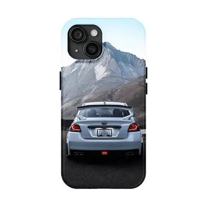Subaru WRX STI Rear Mountain Backdrop