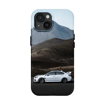 Subaru WRX STI White Mountain Road Shot