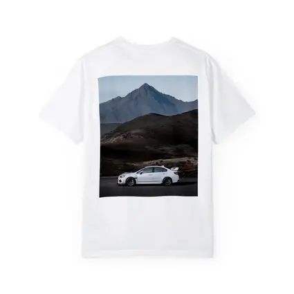 Subaru WRX STI White Mountain Road Shot