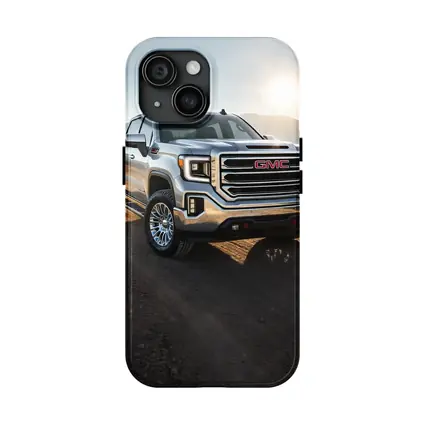 GMC Sierra Truck on Dusty Dirt Road