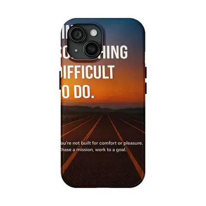 Find Something Difficult To Do Road Sunset