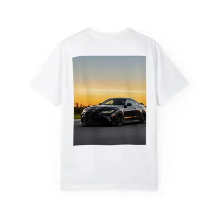 Black BMW M4 Coupe Sunset Track